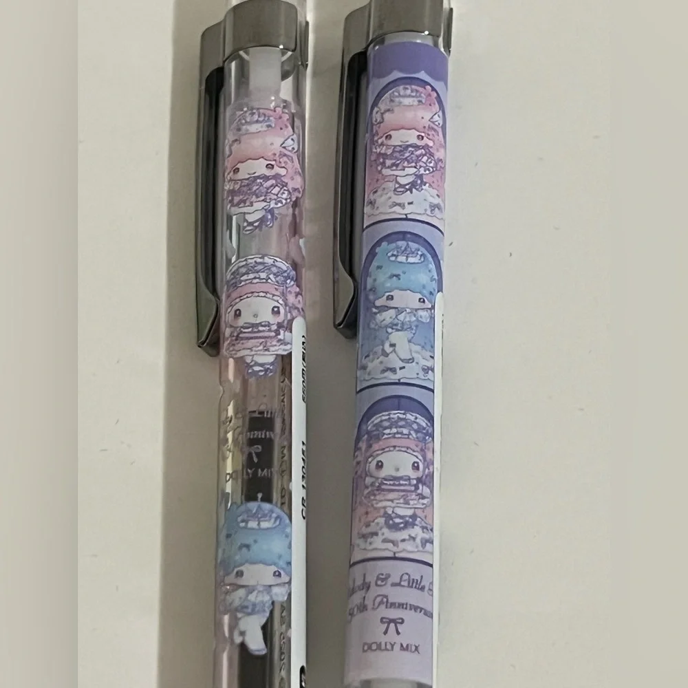 Little Twin Stars and My Melody Dolly Mix Pen and Mechanical Pencil Set